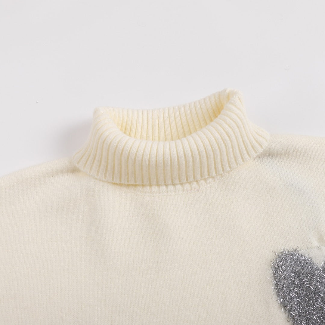 AMIPARIS Cotton & Wool Sweater - Premium Blend Knitwear