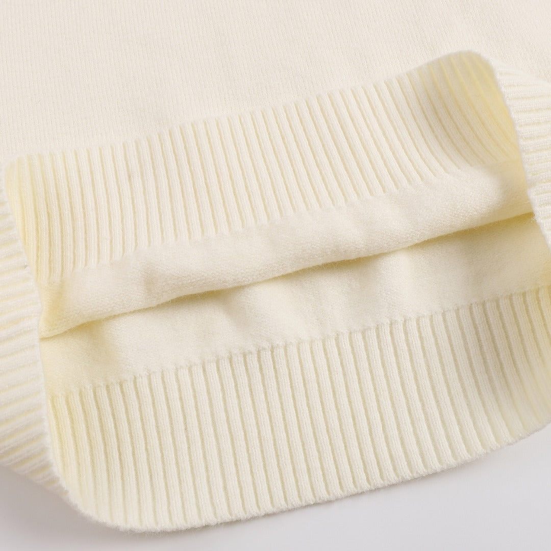 AMIPARIS Cotton & Wool Sweater - Premium Blend Knitwear