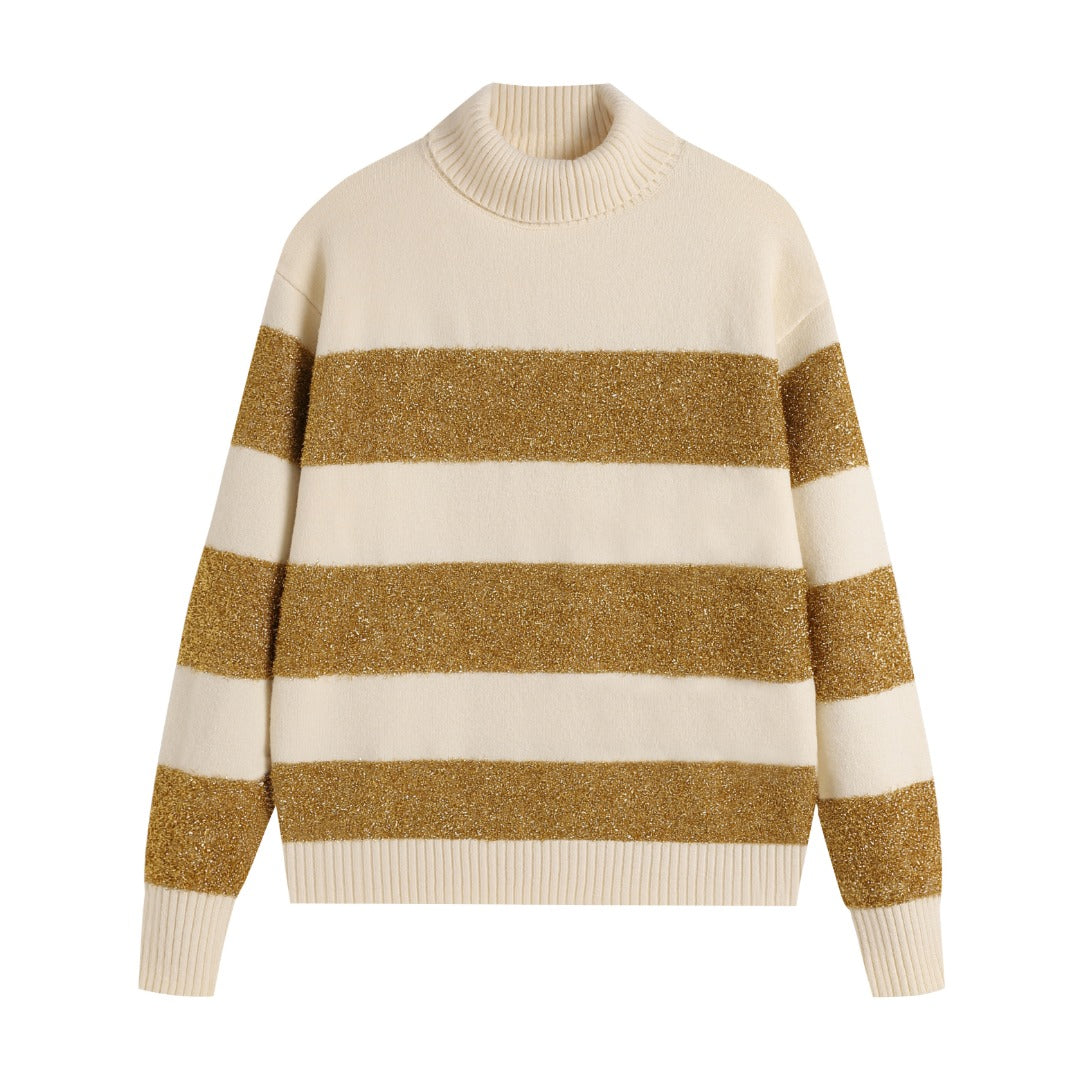 AMIPARIS Cotton & Wool Sweater - Premium Blend Knitwear
