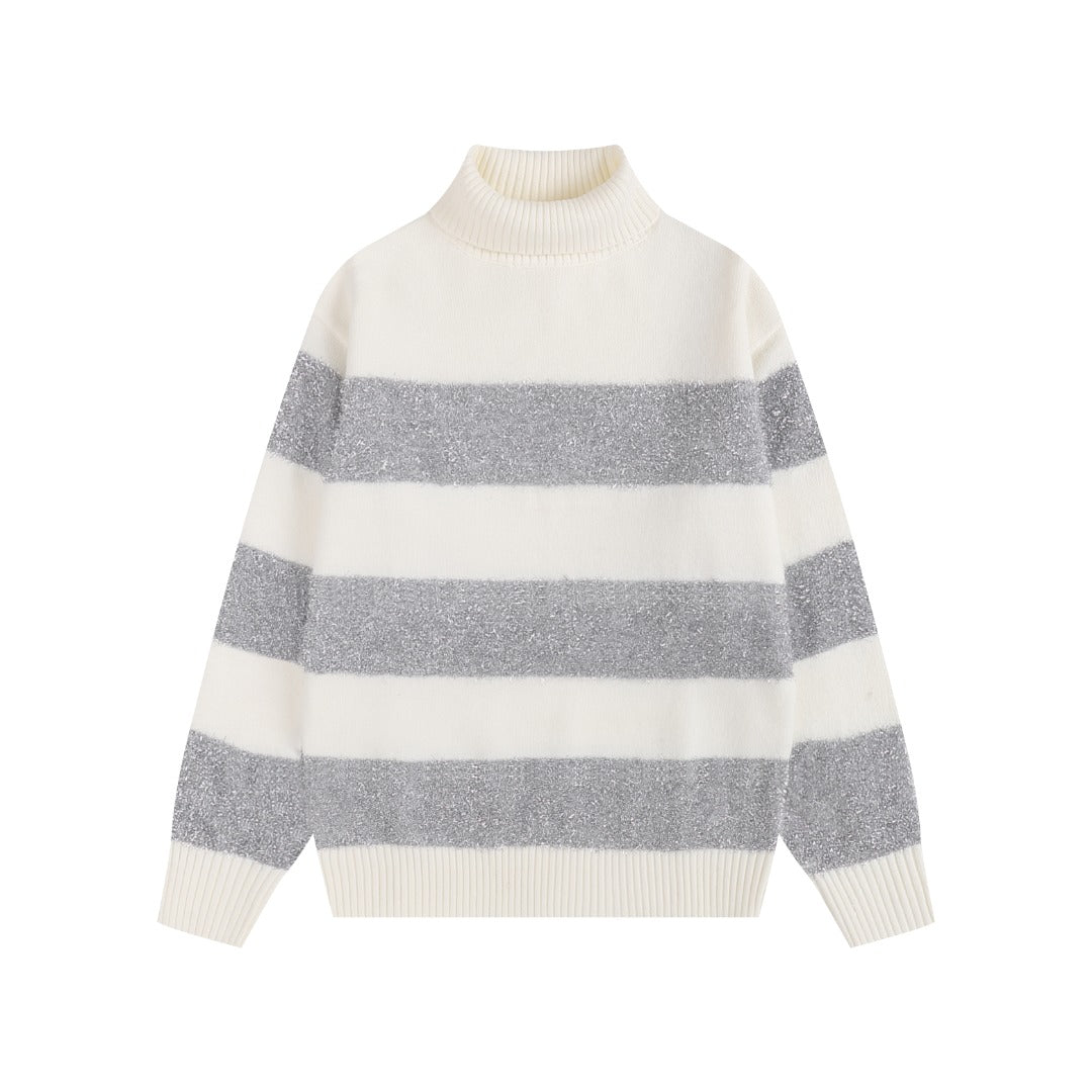 AMIPARIS Cotton & Wool Sweater - Premium Blend Knitwear