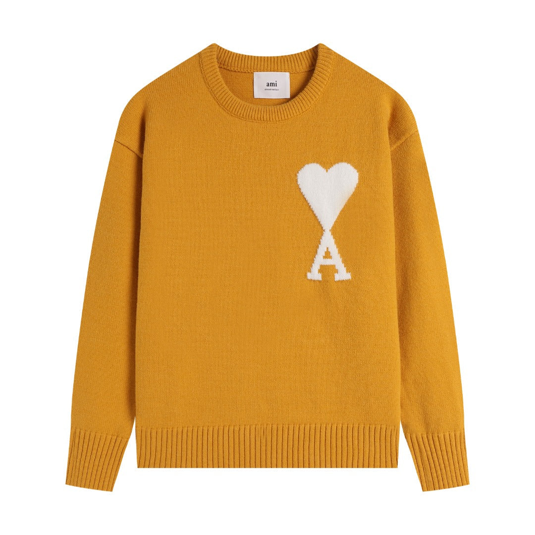AMIPARIS Cotton & Wool Sweater - Premium Blend Knitwear