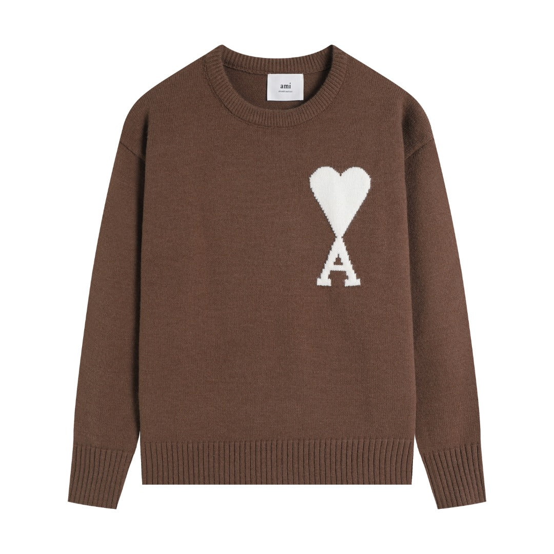 AMIPARIS Cotton & Wool Sweater - Premium Blend Knitwear