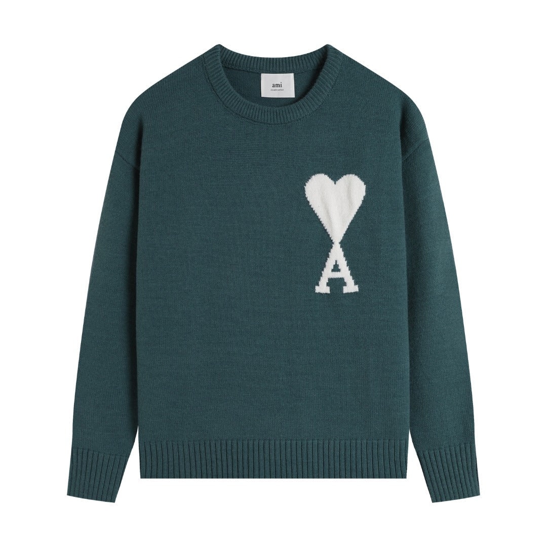 AMIPARIS Cotton & Wool Sweater - Premium Blend Knitwear