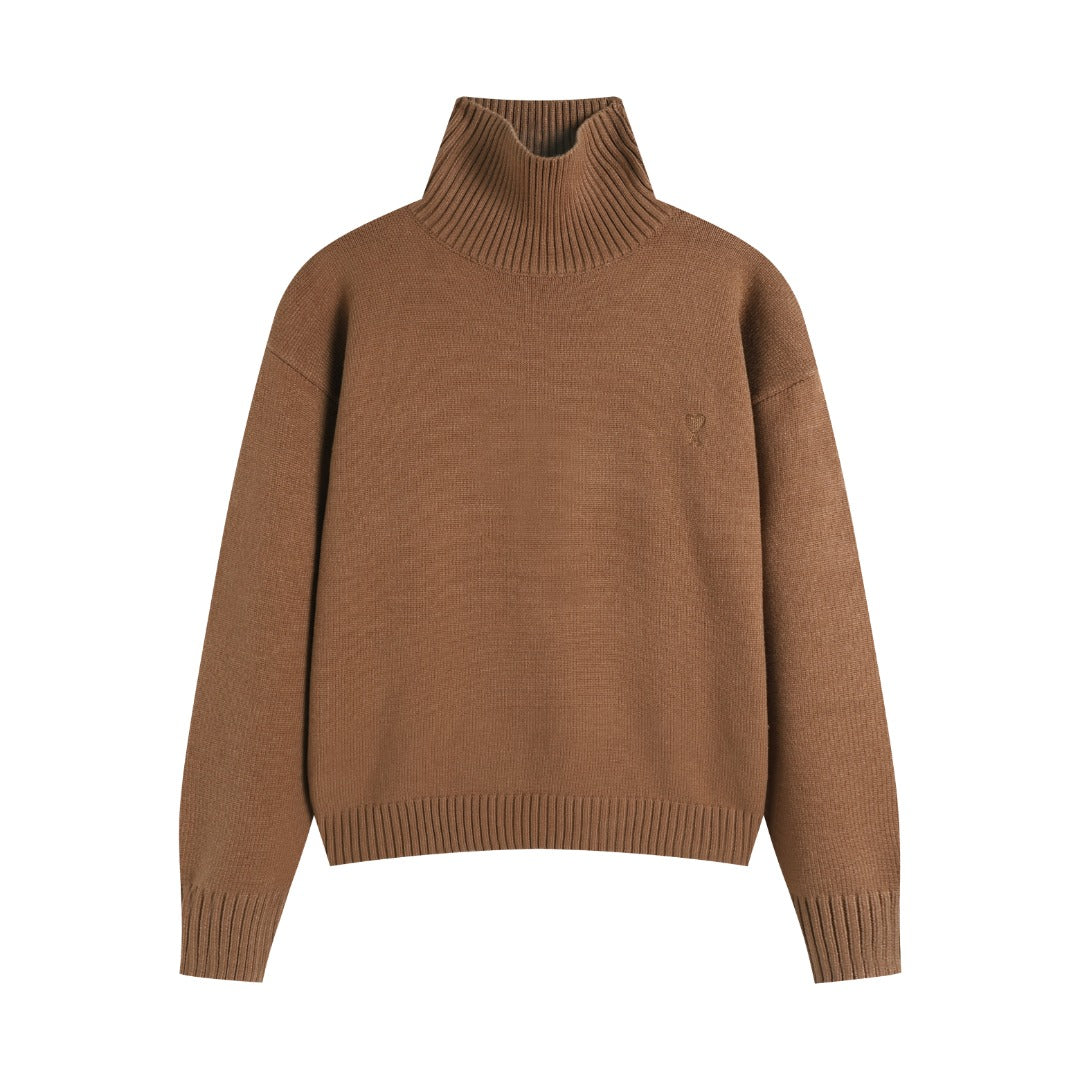 AMIPARIS Cotton & Wool Sweater - Premium Blend Knitwear