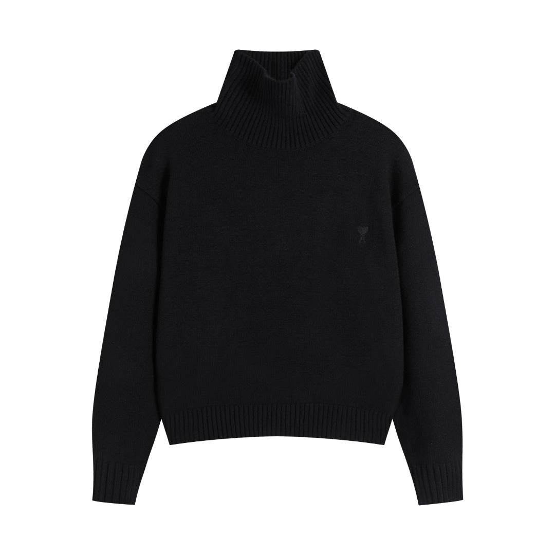 AMIPARIS Cotton & Wool Sweater - Premium Blend Knitwear