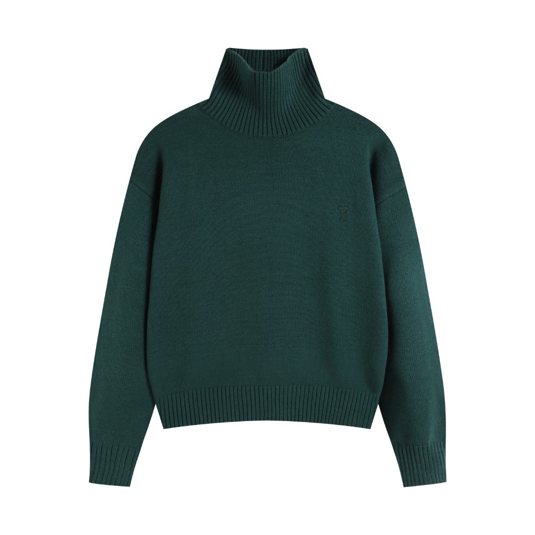 AMIPARIS Cotton & Wool Sweater - Premium Blend Knitwear