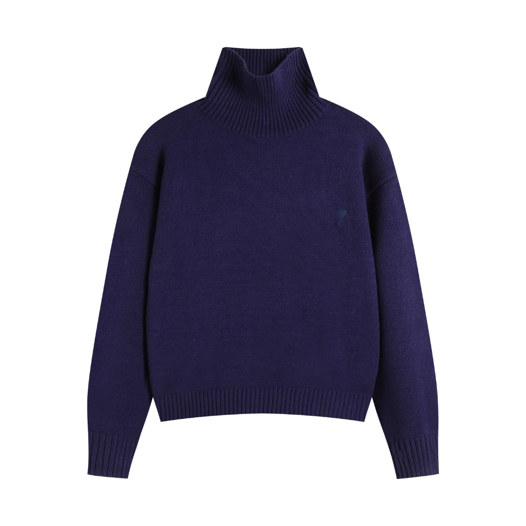 AMIPARIS Cotton & Wool Sweater - Premium Blend Knitwear