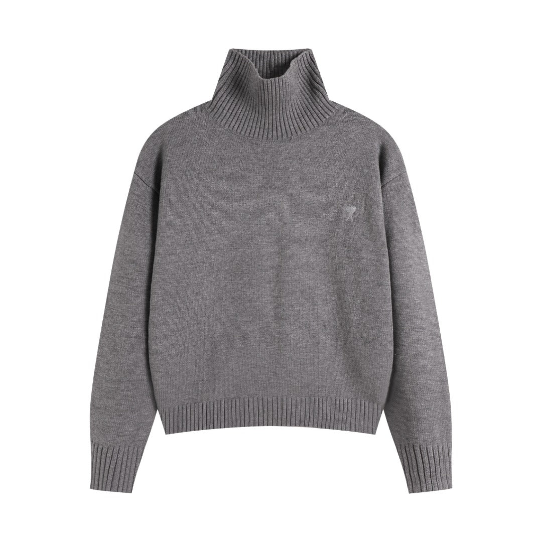 AMIPARIS Cotton & Wool Sweater - Premium Blend Knitwear