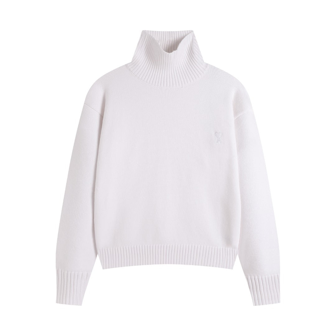 AMIPARIS Cotton & Wool Sweater - Premium Blend Knitwear