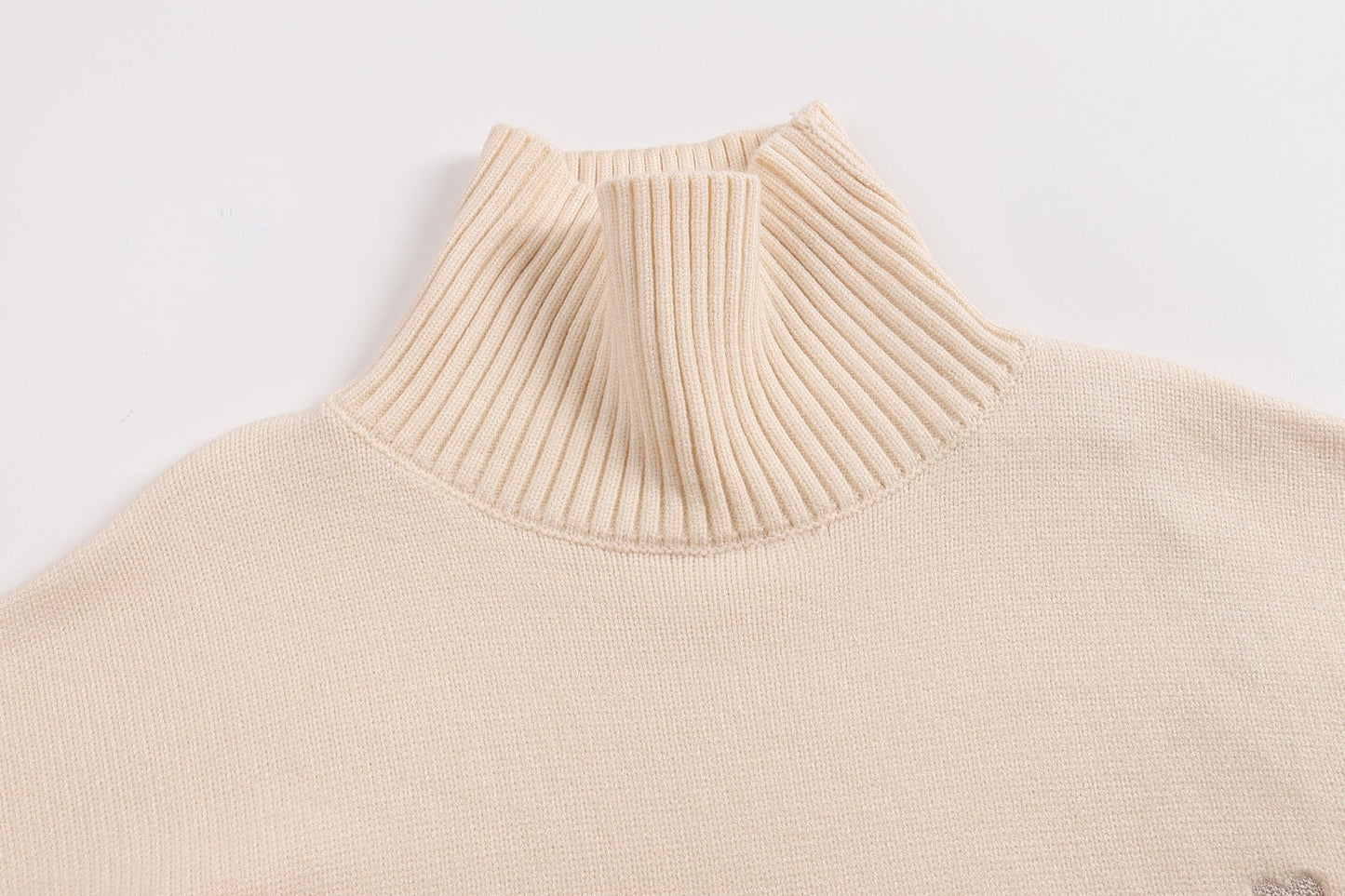 AMIPARIS Cotton & Wool Sweater - Premium Blend Knitwear