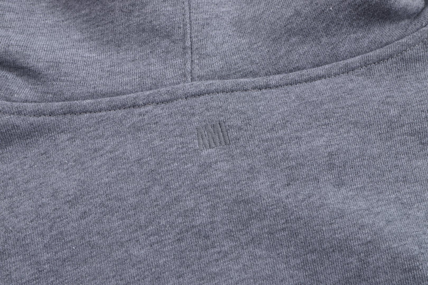 AMI PARISCotton Hoodie - Modern Classic