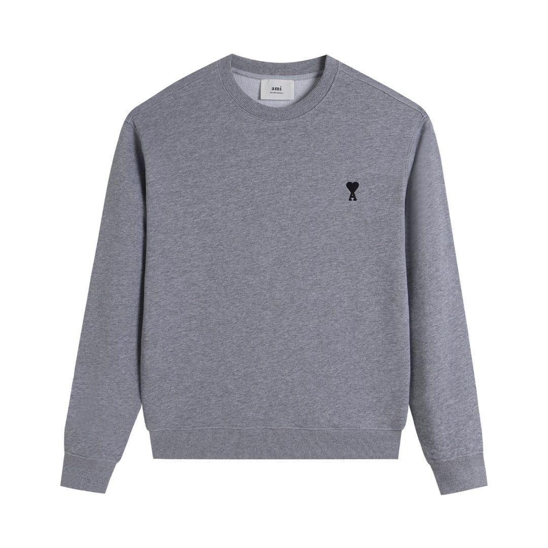 AMI PARISCotton Hoodie - Modern Classic