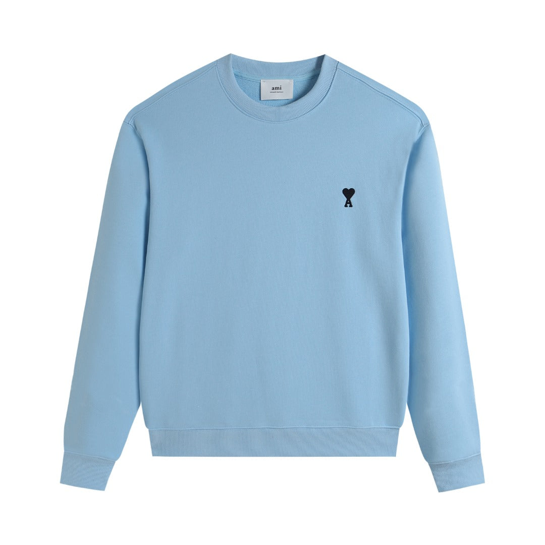 AMI PARISCotton Hoodie - Modern Classic