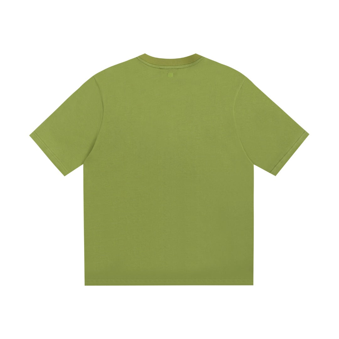 AMI PARIS Casual T-Shirt - Premium Cotton Blend