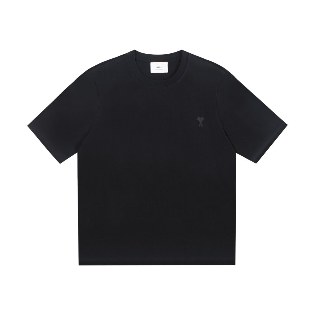 AMI PARIS Casual T-Shirt - Premium Cotton Blend