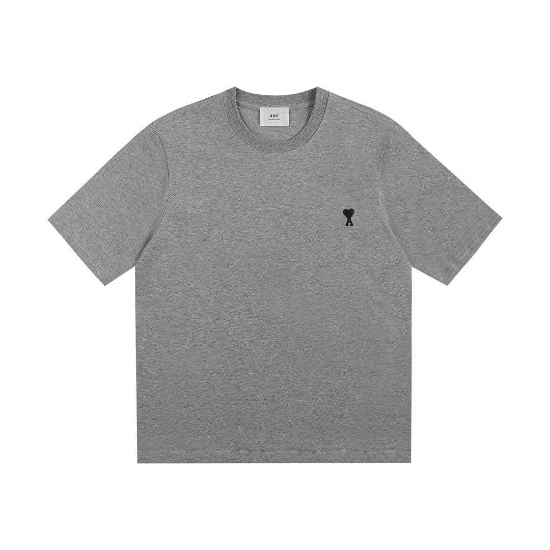 AMI PARIS Casual T-Shirt - Premium Cotton Blend
