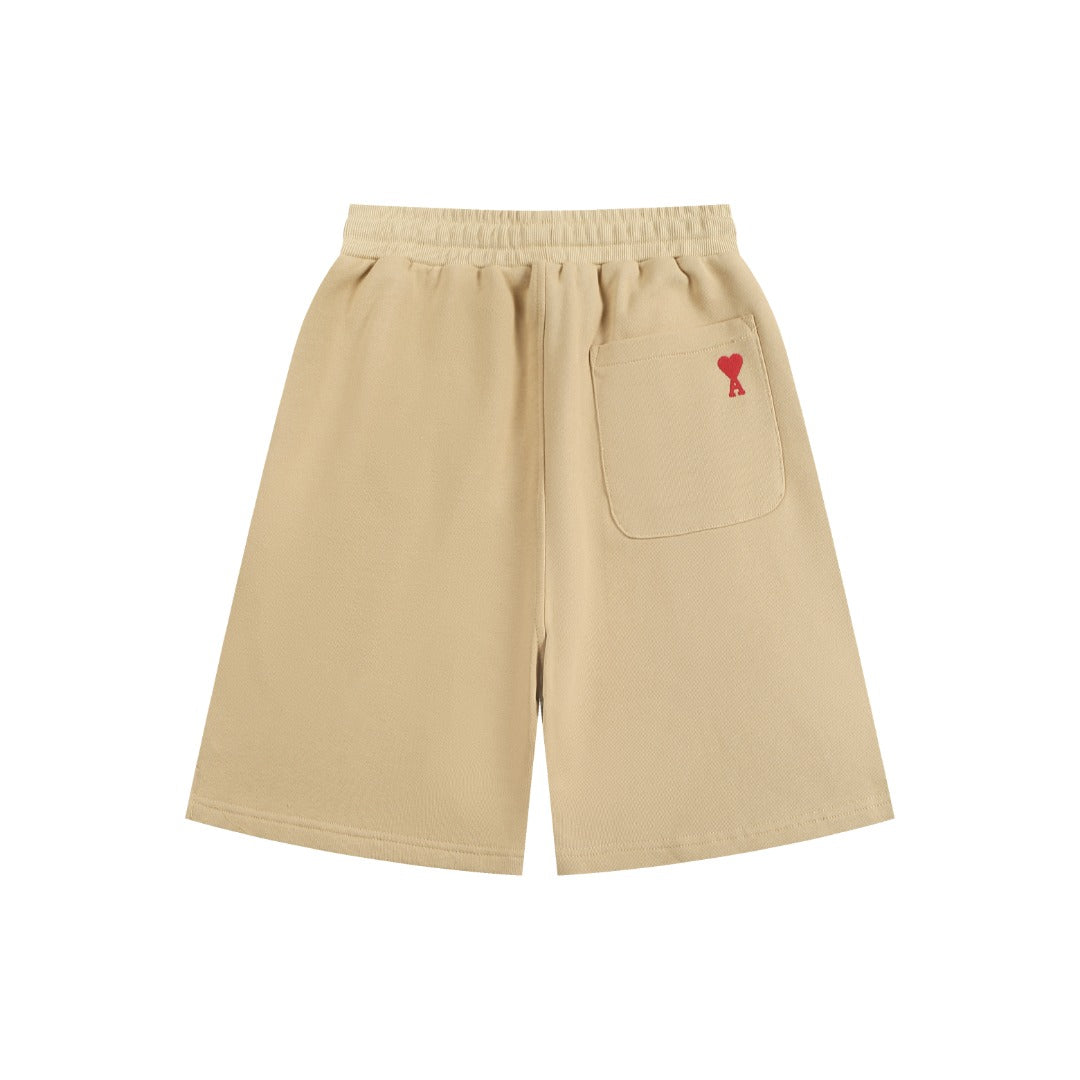 AMI PARIS Cotton Shorts - Premium Casual Streetwear
