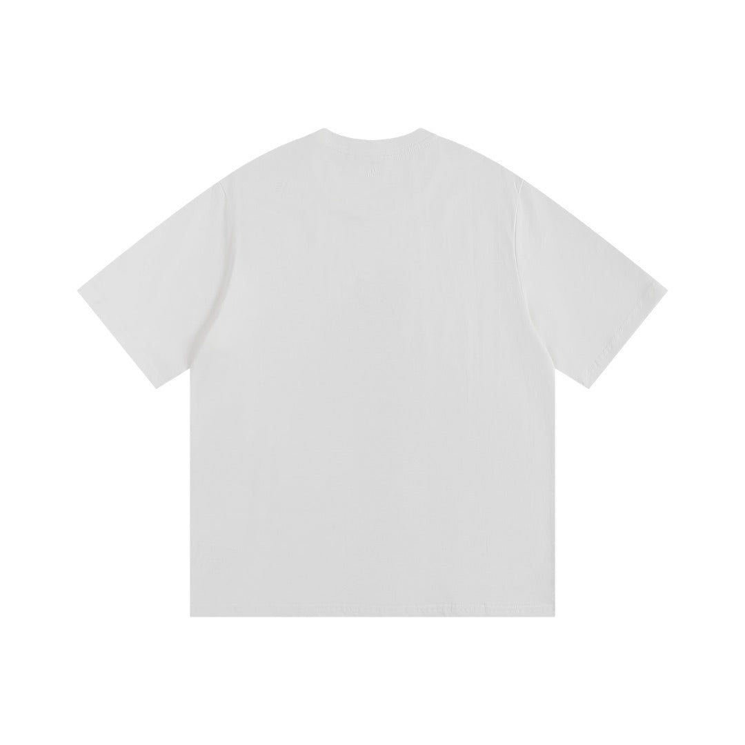 AMI PARIS Casual T-Shirt - Premium Cotton Blend