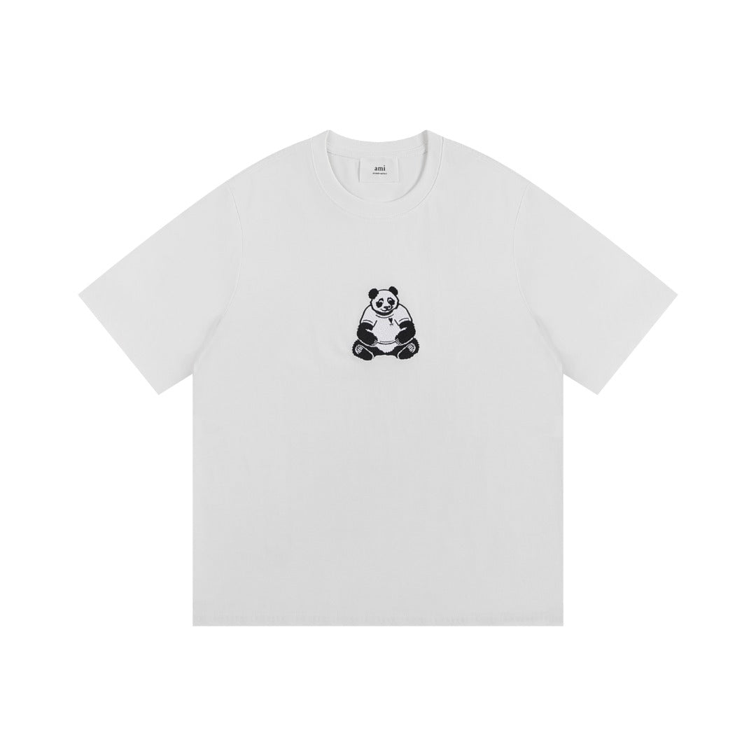 AMI PARIS Casual T-Shirt - Premium Cotton Blend