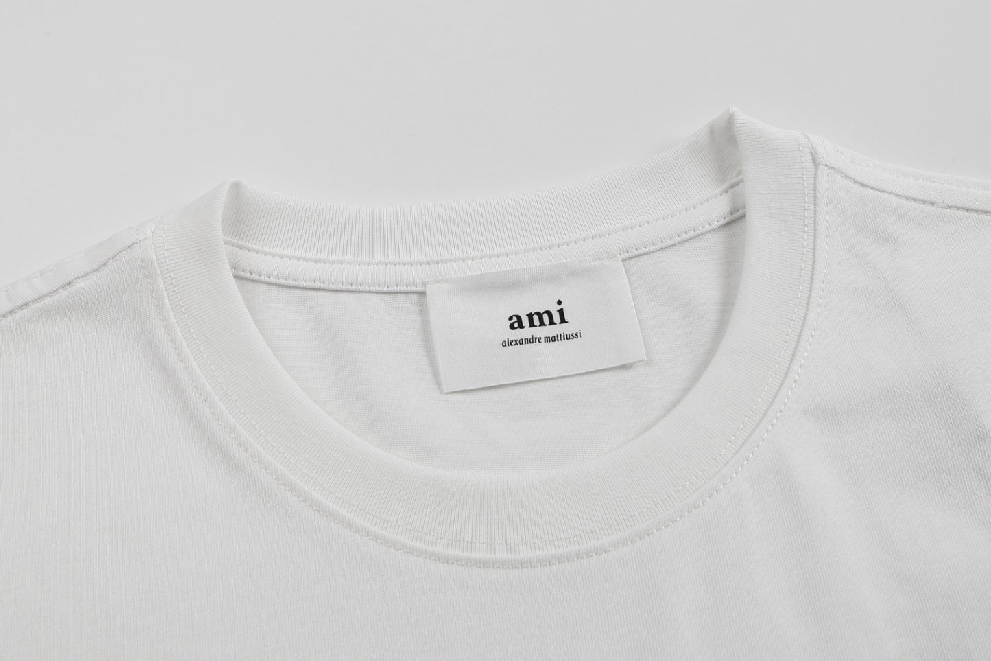 AMI PARIS Casual T-Shirt - Premium Cotton Blend