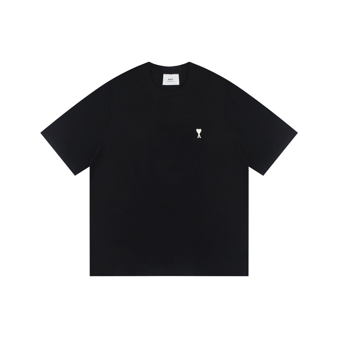 AMI PARIS Casual T-Shirt - Premium Cotton Blend