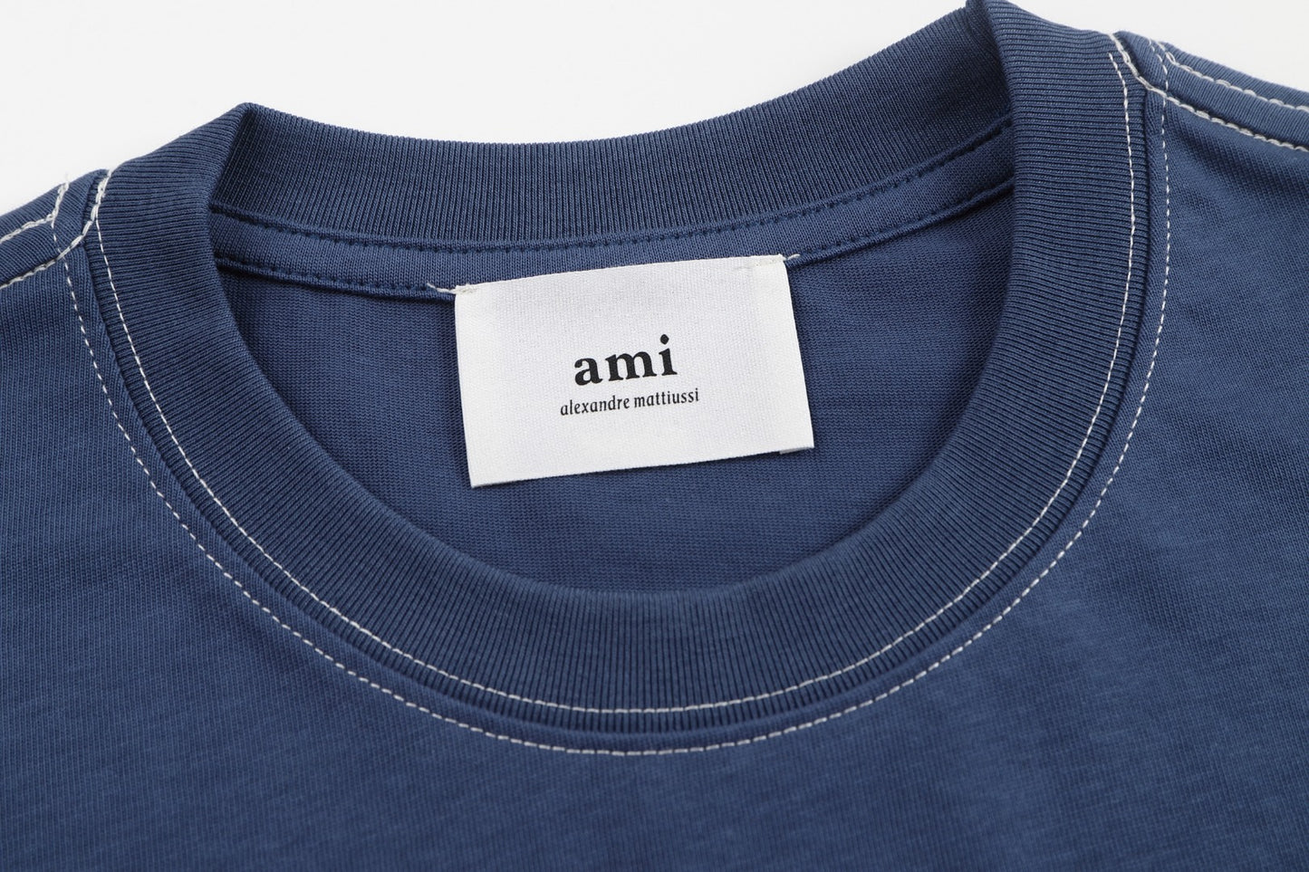 AMI PARIS  Unisex Casual T-Shirt