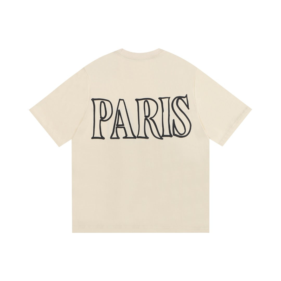 AMI PARIS  Unisex Casual T-Shirt