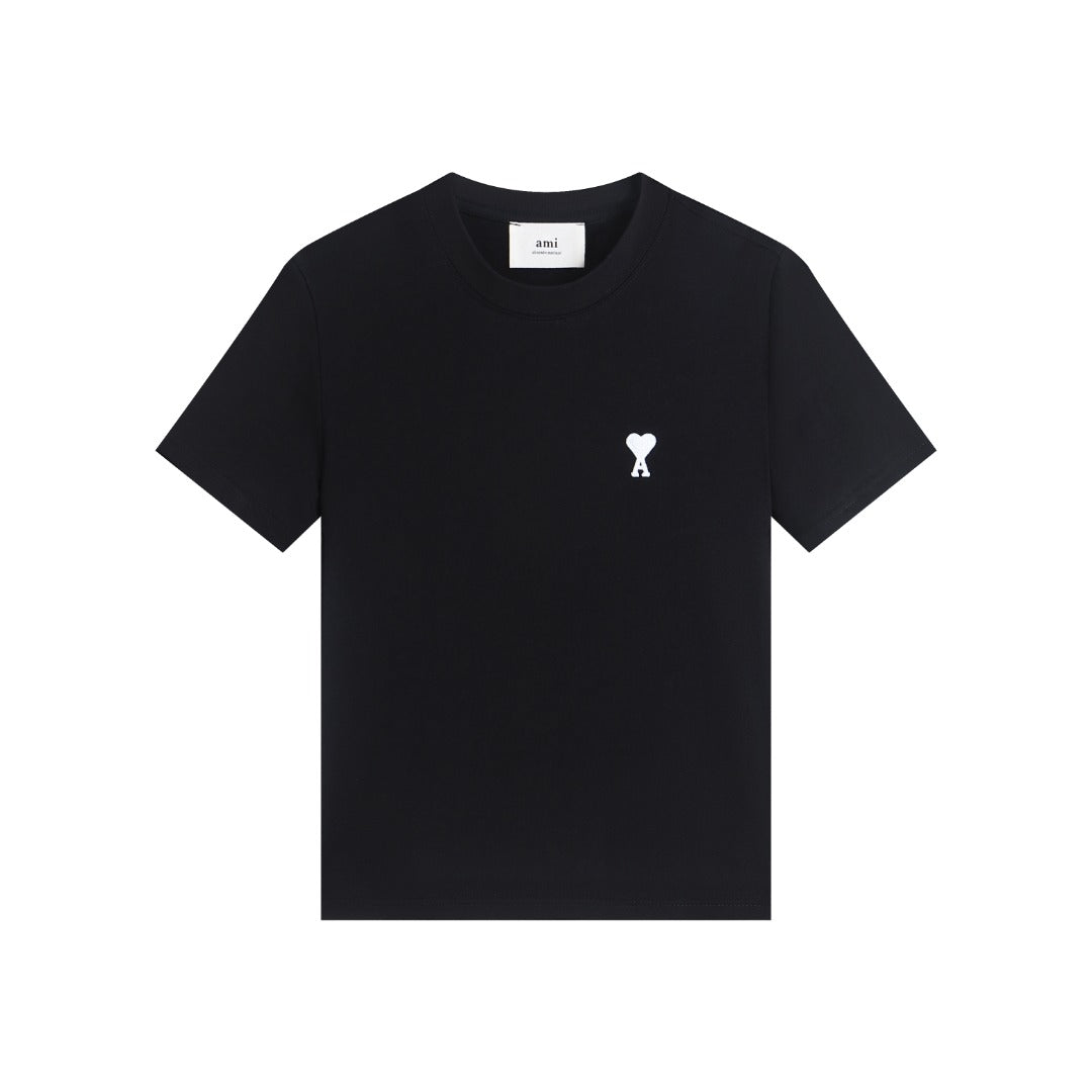 AMI PARIS  Unisex Casual T-Shirt