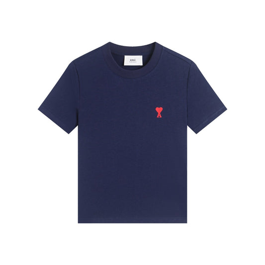 AMI PARIS  Unisex Casual T-Shirt