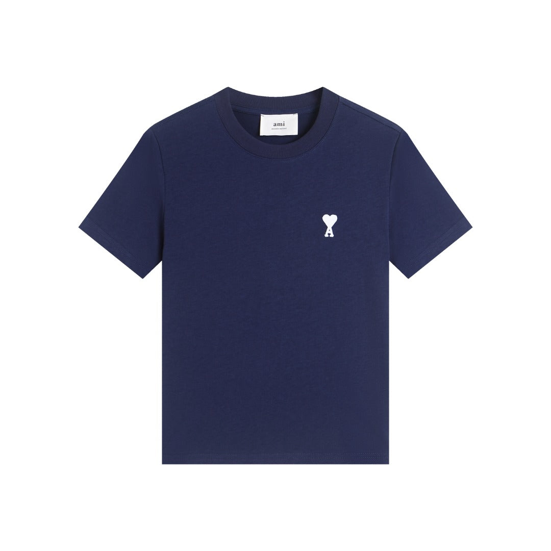 AMI PARIS  Unisex Casual T-Shirt