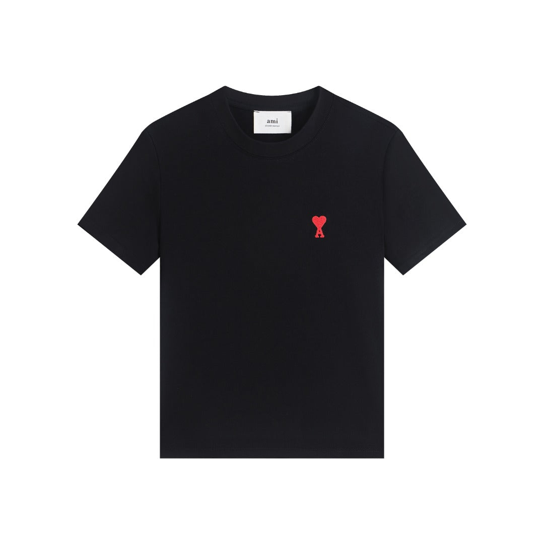 AMI PARIS  Unisex Casual T-Shirt