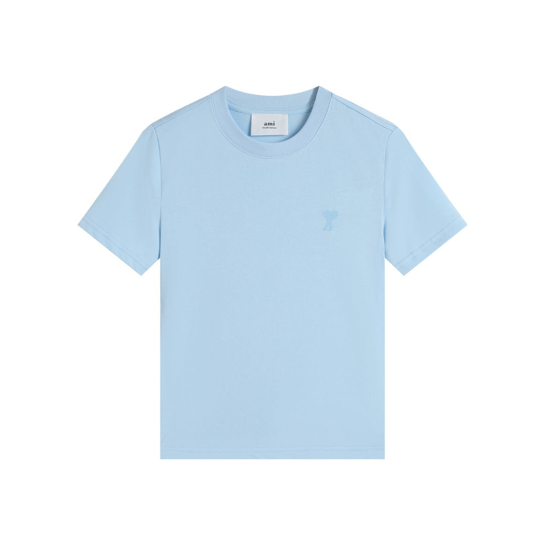 AMI PARIS  Unisex Casual T-Shirt