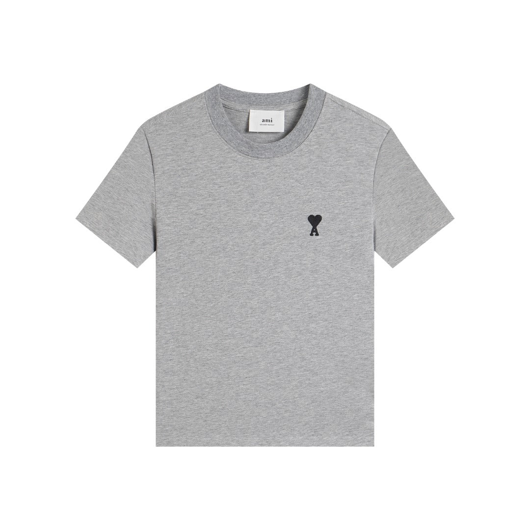 AMI PARIS  Unisex Casual T-Shirt