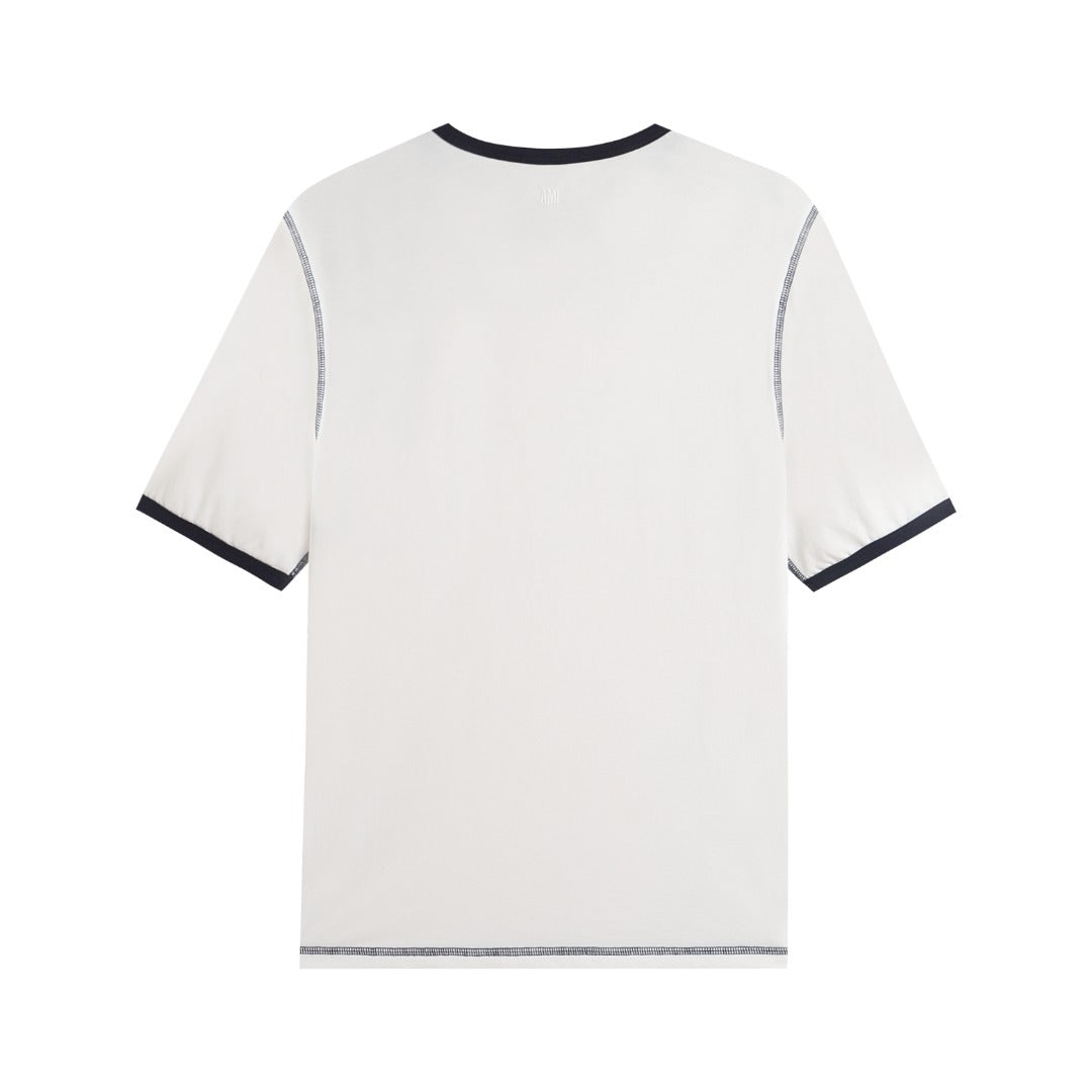 AMI PARIS  Unisex Casual T-Shirt