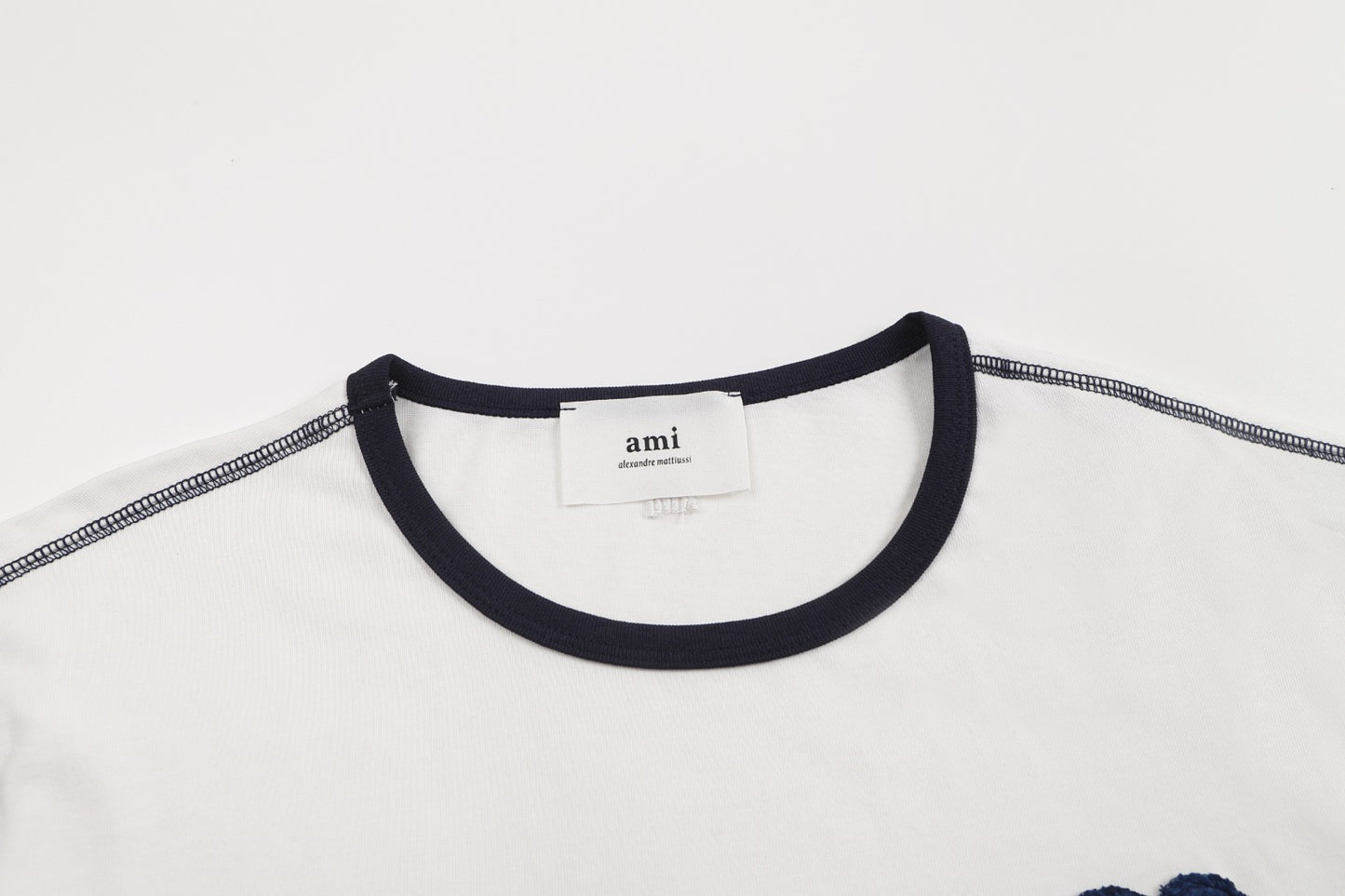 AMI PARIS  Unisex Casual T-Shirt