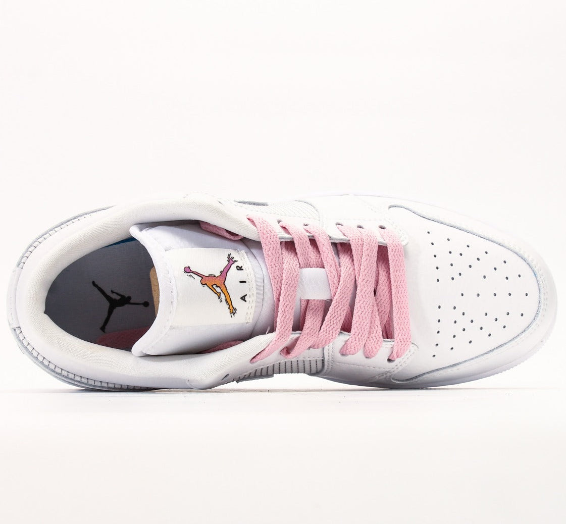 Air Jordan 1 Low  Retro "Pink and White"IO2048-100