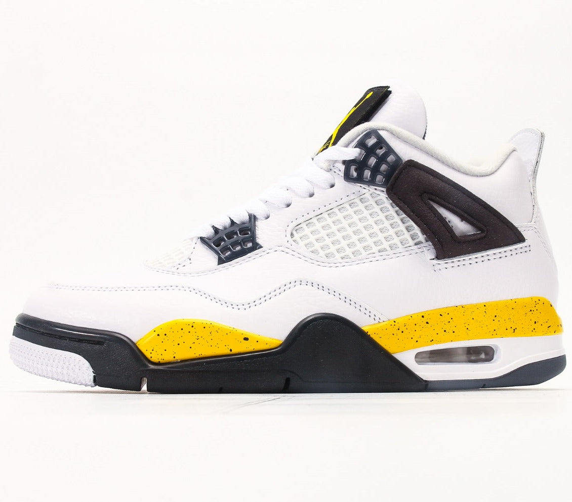 Air Jordan 4 Retro 'Rare Air' - White/Tour Yellow