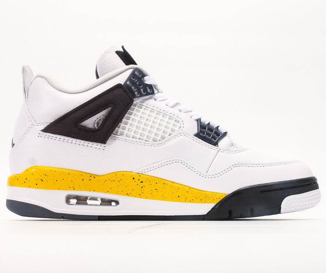 Air Jordan 4 Retro 'Rare Air' - White/Tour Yellow