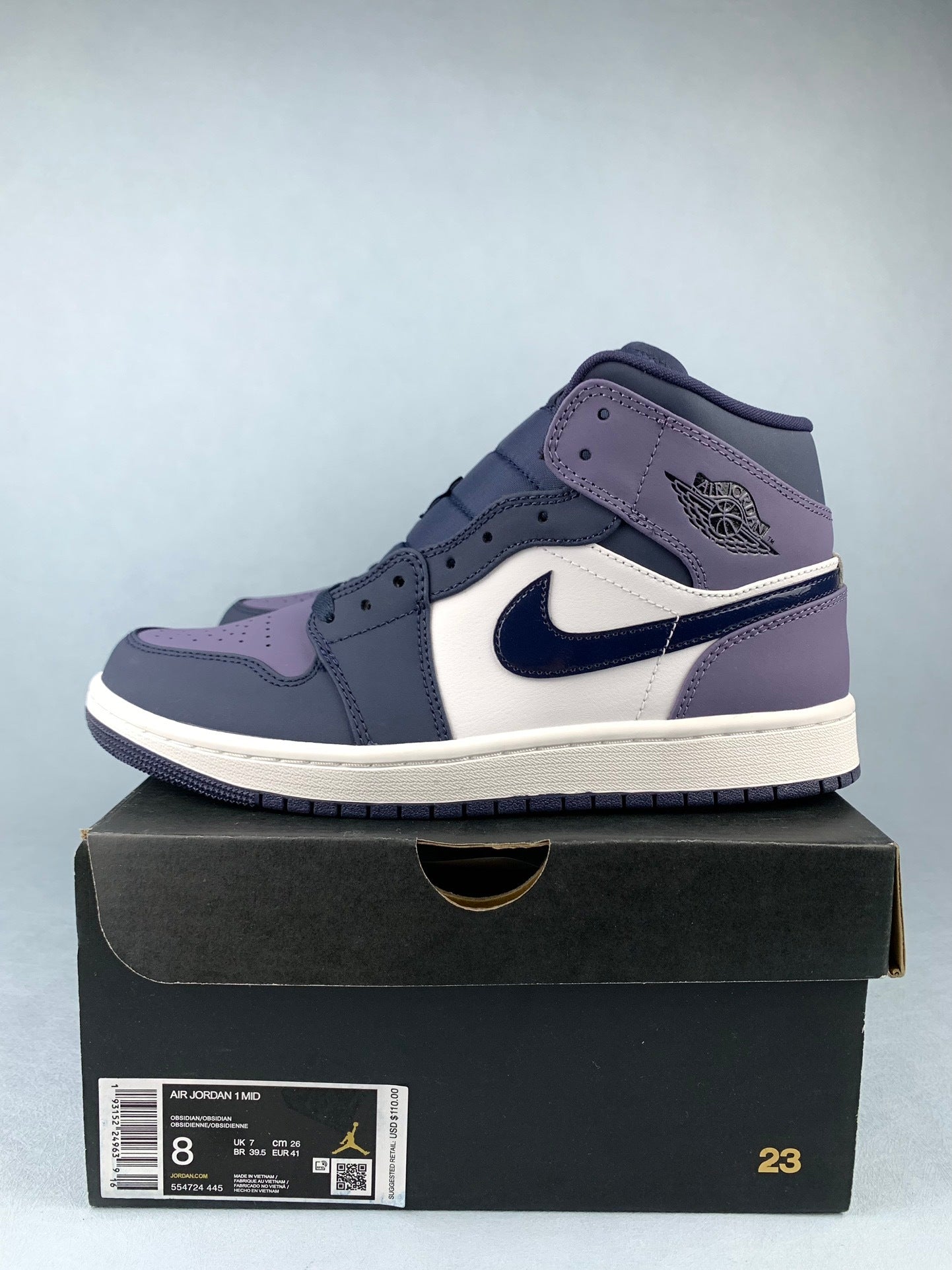Air Jordan 1 Mid-Top Sneakers (Men's & Women's)