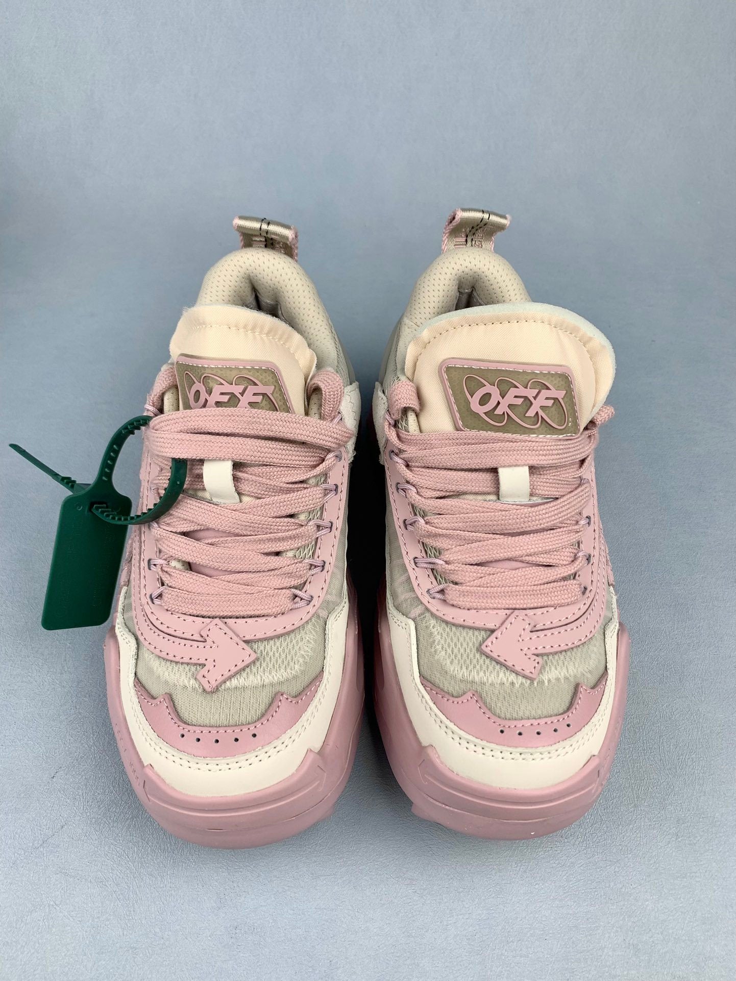 Off-White pink sneakers