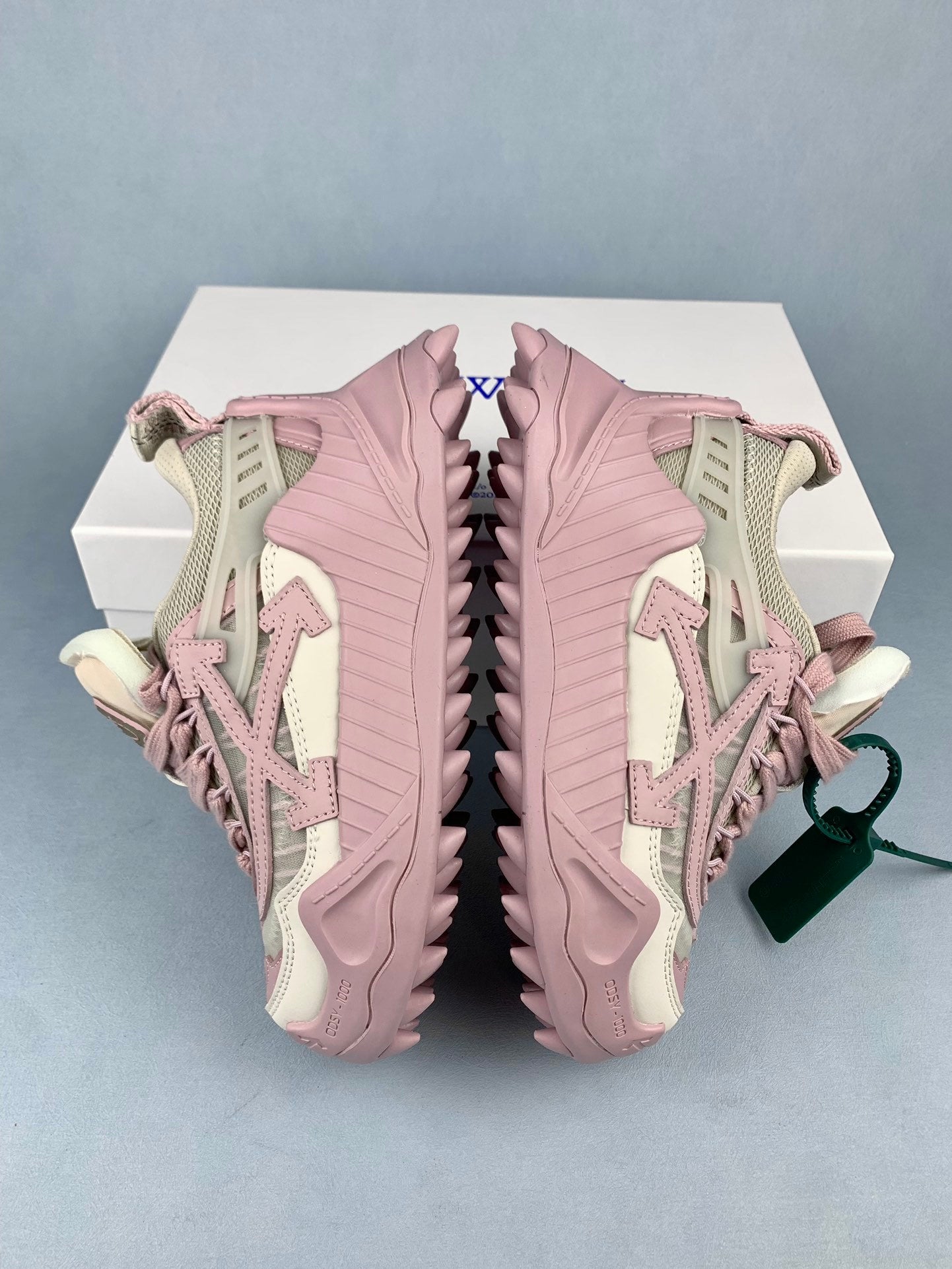 Off-White pink sneakers