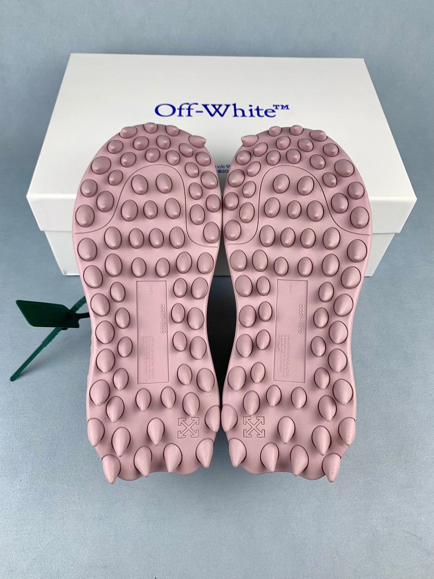 Off-White pink sneakers