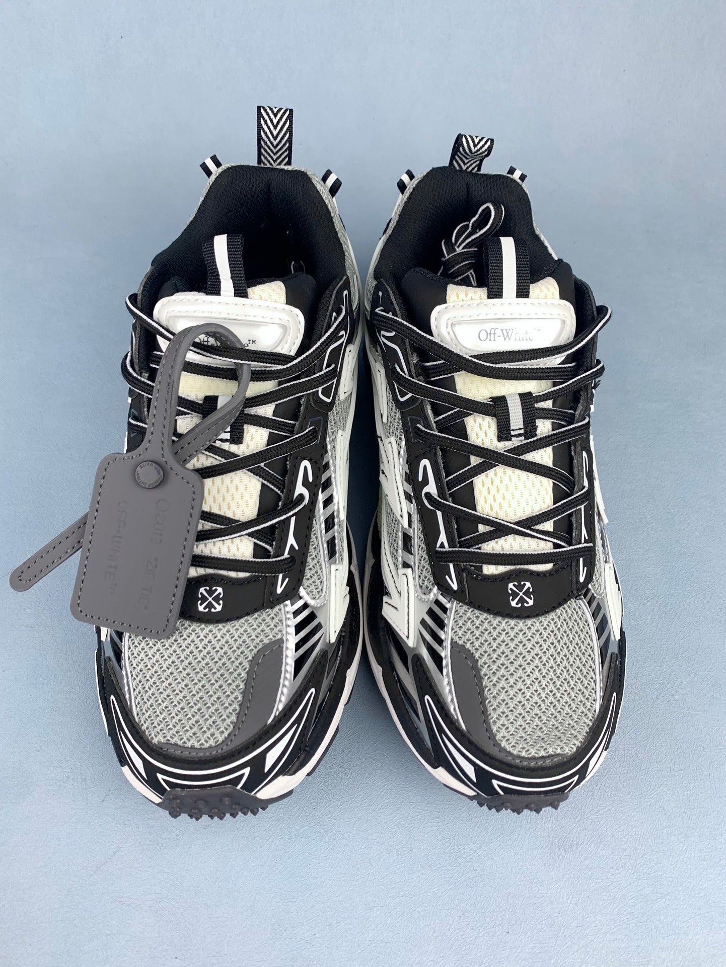Off-White Black and Grey Sneakers