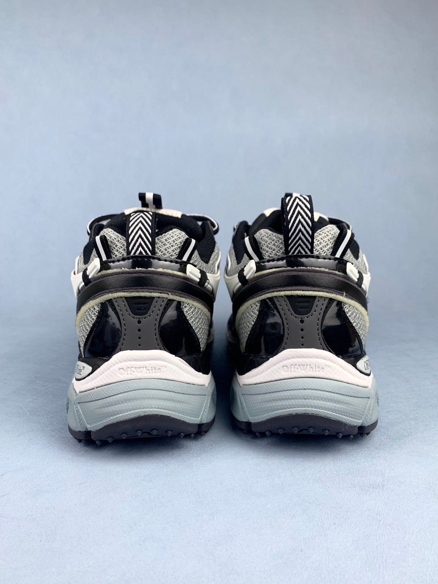 Off-White Black and Grey Sneakers