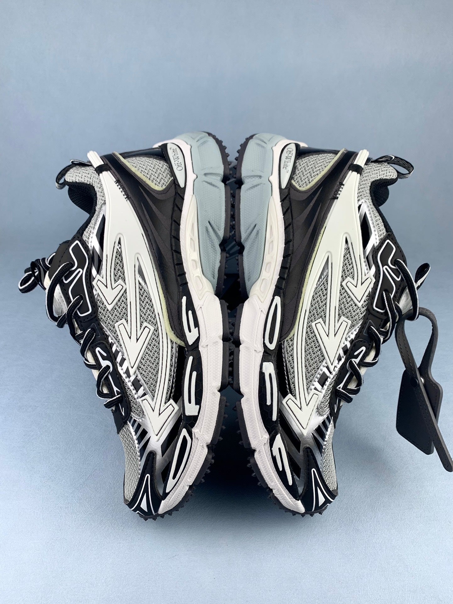 Off-White Black and Grey Sneakers