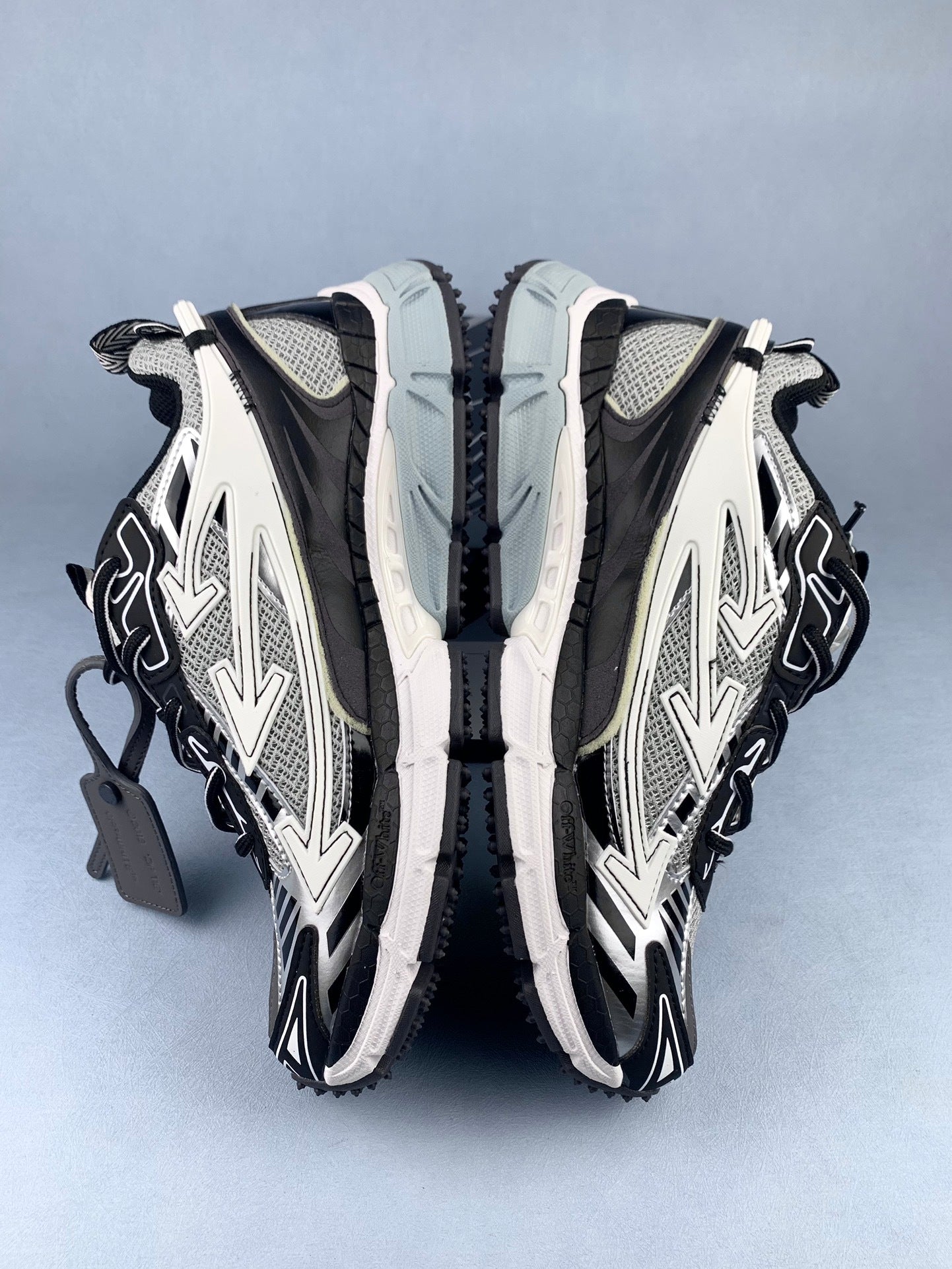 Off-White Black and Grey Sneakers
