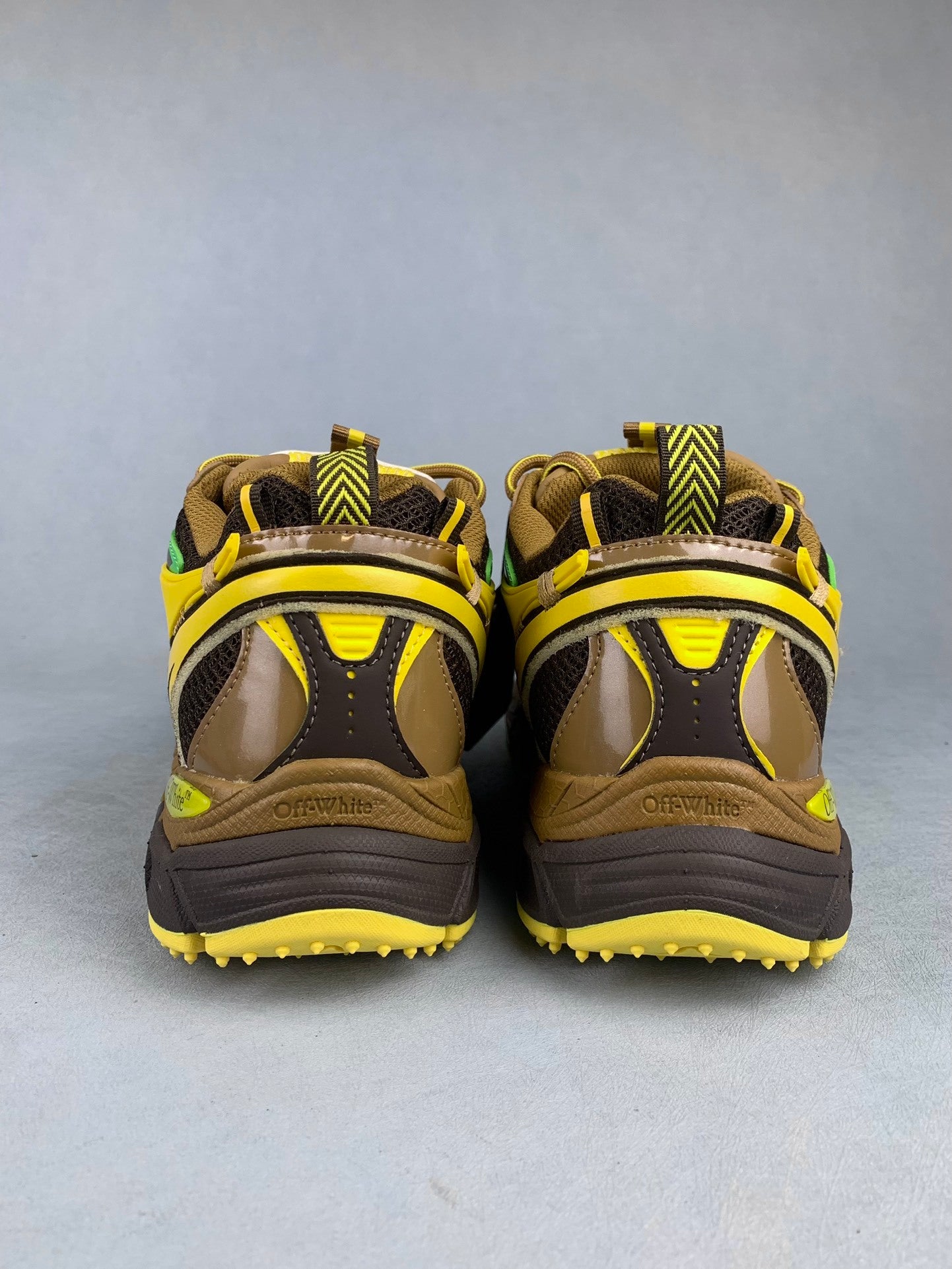 Off-White yellow sneakers