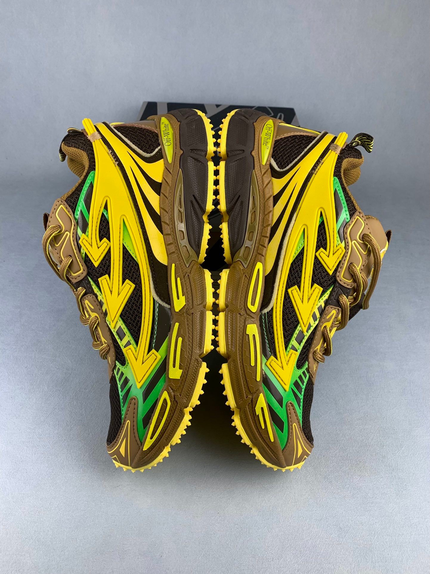 Off-White yellow sneakers