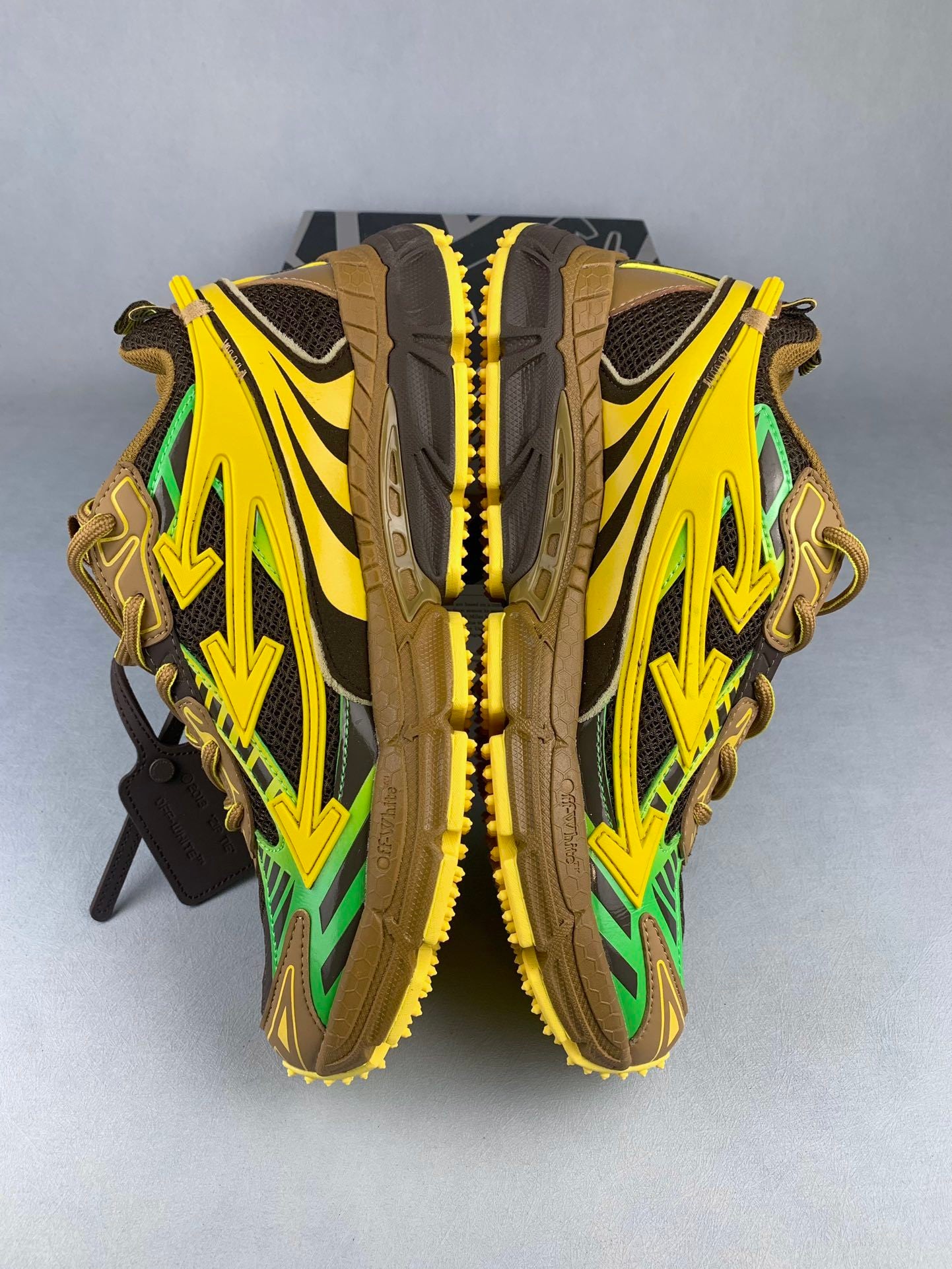 Off-White yellow sneakers