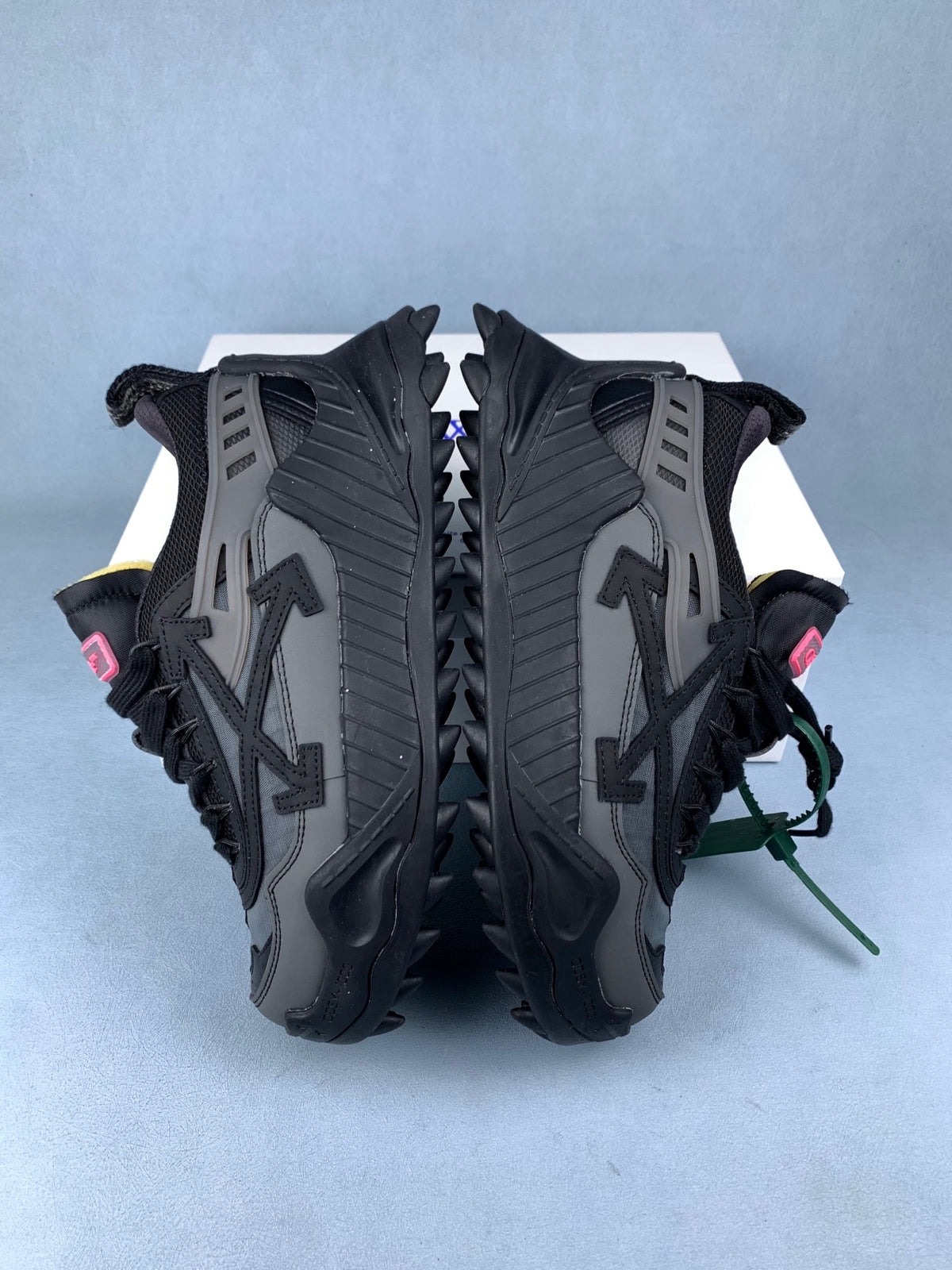 Off-White Black and Grey Sneakers